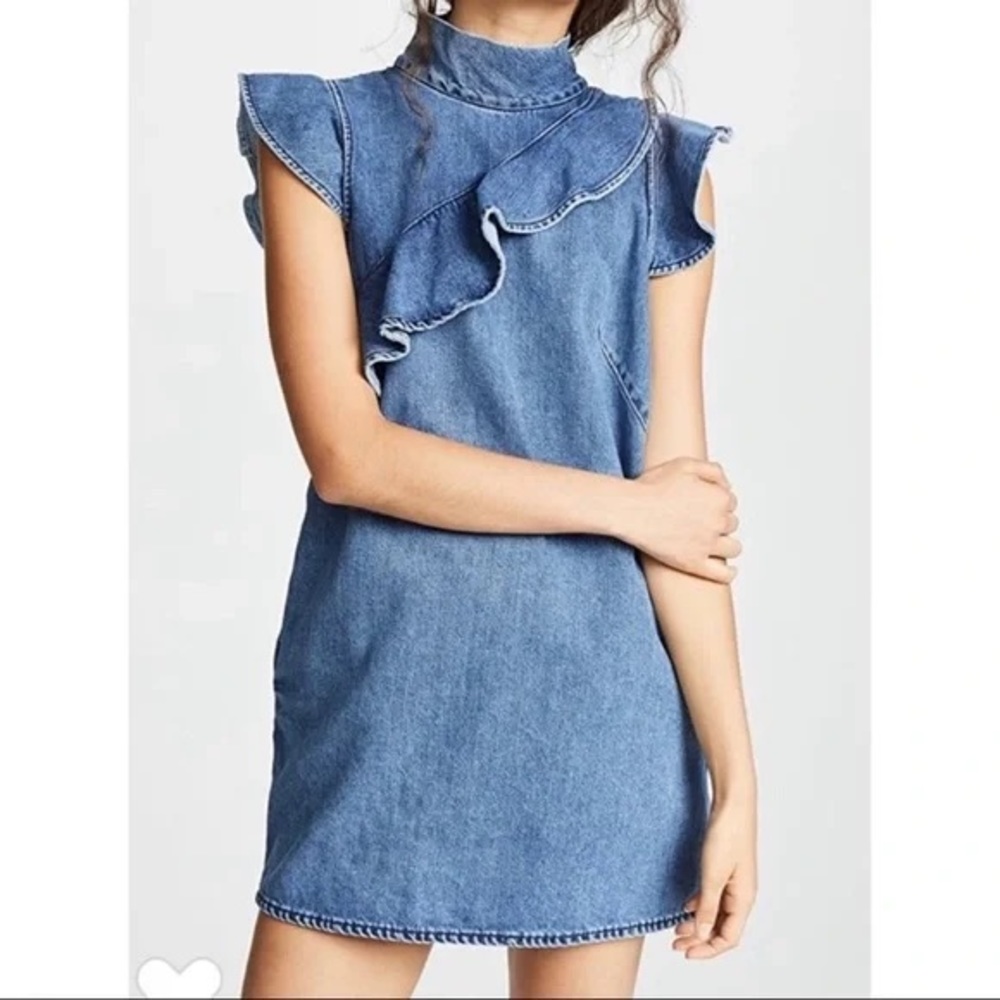 McGuire Sorbonne Denim Shift Dress